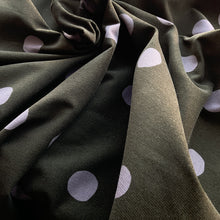 Load image into Gallery viewer, Painted Polka - Olive/ Taupe