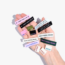 Load image into Gallery viewer, KATM Woven Label Pack - Finally Fucking Finished