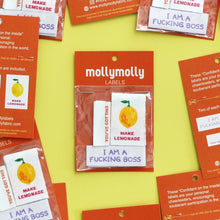 Load image into Gallery viewer, Confidient on the Inside Labels by mollymolly