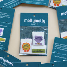 Load image into Gallery viewer, Show Up Labels by mollymolly
