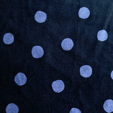 Load image into Gallery viewer, Painted Polka - Navy/ Cornflower