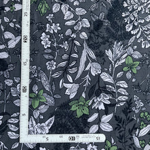 Load image into Gallery viewer, Secret Garden - Charcoal / Green