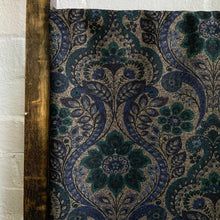 Load image into Gallery viewer, Midnight Vine Ponte - Blue/Green