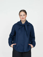 Load image into Gallery viewer, Scarf Collar Shirt by The Assembly Line