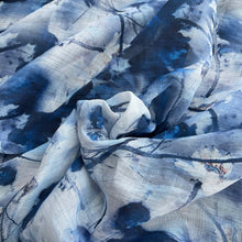 Load image into Gallery viewer, Radcliffe Ramie - Flower Press - Blue