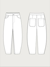 Load image into Gallery viewer, Barrel Leg Trousers by The Assembly Line