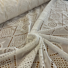 Load image into Gallery viewer, Capri Broderie - Natural White