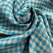 Load image into Gallery viewer, Checkered Past -  Azure/Natural