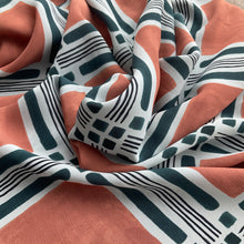 Load image into Gallery viewer, Follet Viscose CDC - Intersection - Terracotta