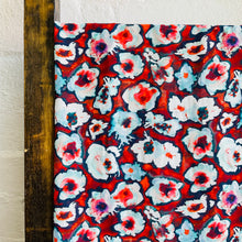 Load image into Gallery viewer, Follet Viscose CDC - Pansy Play - Red