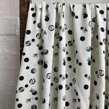 Load image into Gallery viewer, Loom Silk - Revival Polka- Ivory/Black