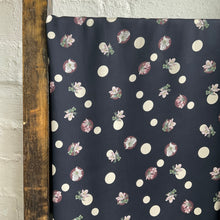 Load image into Gallery viewer, Loom Silk - Revival Polka- French Navy/ Ivory