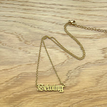 Load image into Gallery viewer, Sewing Necklace