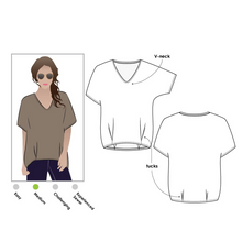 Load image into Gallery viewer, Daphne Duo Tunic by StyleArc