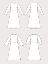 Load image into Gallery viewer, Multi Sleeve Midi Dress by The Assembly Line