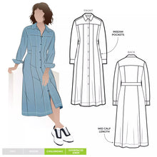 Load image into Gallery viewer, Tatum Woven Dress StyleArc