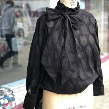 Load image into Gallery viewer, Tie Bow Blouse by The Assembly Line