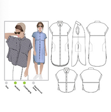 Load image into Gallery viewer, Blaire Shirt & Dress by StyleArc