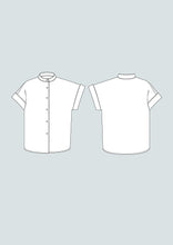 Load image into Gallery viewer, Cap Sleeve Shirt by The Assembly Line