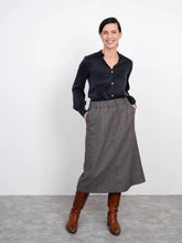 Load image into Gallery viewer, A-line Midi Skirt by The Assembly Line