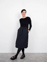 Load image into Gallery viewer, A-line Midi Skirt by The Assembly Line