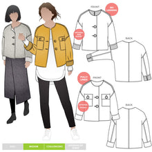 Load image into Gallery viewer, Adelaide Woven Jacket by StyleArc