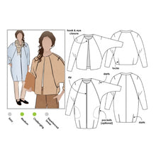 Load image into Gallery viewer, Alegra Jacket/Coat by StyleArc