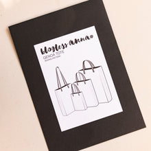 Load image into Gallery viewer, Genoa Tote (PDF) by Blogless Anna
