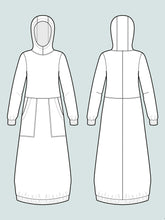Load image into Gallery viewer, Hoodie Dress by The Assembly Line
