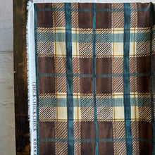 Load image into Gallery viewer, Check Check Check - Cinnamon / Teal