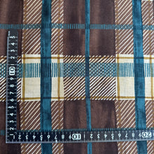 Load image into Gallery viewer, Check Check Check - Cinnamon / Teal