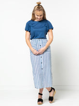 Load image into Gallery viewer, Indigo Maxi Skirt by StyleArc