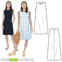 Load image into Gallery viewer, June Sheath Dress by StyleArc