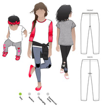 Load image into Gallery viewer, Lily Kids Knit Leggings by StyleArc