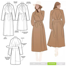 Load image into Gallery viewer, Ormond Designer Coat by StyleArc