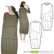 Load image into Gallery viewer, Venice Knit Dress StyleArc