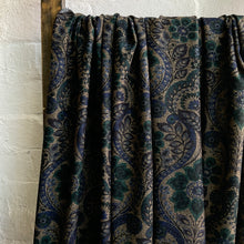 Load image into Gallery viewer, Midnight Vine Ponte - Blue/Green
