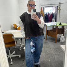 Load image into Gallery viewer, Tommy Herringbone Wool - Chocolate
