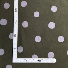 Load image into Gallery viewer, Painted Polka - Olive/ Taupe
