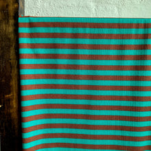 Load image into Gallery viewer, Harlow Rib Jersey: Jade / Chestnut
