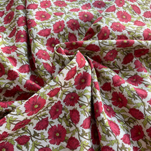 Load image into Gallery viewer, Marlowe Meadow Cotton Lawn - Crimson
