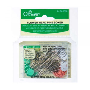 Clover Flower Head Pins (Boxed)