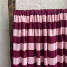 Load image into Gallery viewer, Harlow Rib Jersey:  Burgandy / Blush
