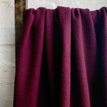 Load image into Gallery viewer, Thredbo Boiled Wool - Cranberry
