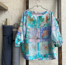 Load image into Gallery viewer, Radcliffe Ramie - Posing Peacocks
