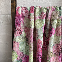 Load image into Gallery viewer, 100% Linen Digital Print - Heavenly Hydrangeas
