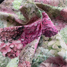 Load image into Gallery viewer, 100% Linen Digital Print - Heavenly Hydrangeas
