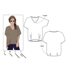 Load image into Gallery viewer, Daphne Duo Tunic by StyleArc
