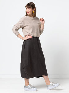 Ayla Woven Skirt by StyleArc