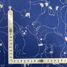 Load image into Gallery viewer, Cut Out Cat - Royal Blue
